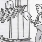 HANGER FOR SHOVELS