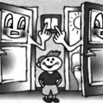 LIGHT CONTROLS THE DOOR