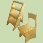 AND CHAIR, AND A STEPLADDER
