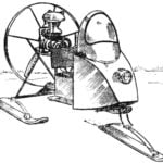 SLED WITH A PROPELLER