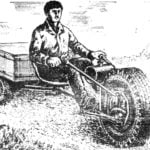 ONE-WHEELED TRACTOR