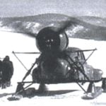 “VICTORY” ON SKIS AND A PROPELLER