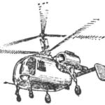 FORE-AND-AFT ON THE HELICOPTER