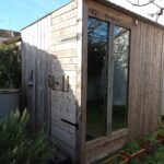 My sauna made from pallets