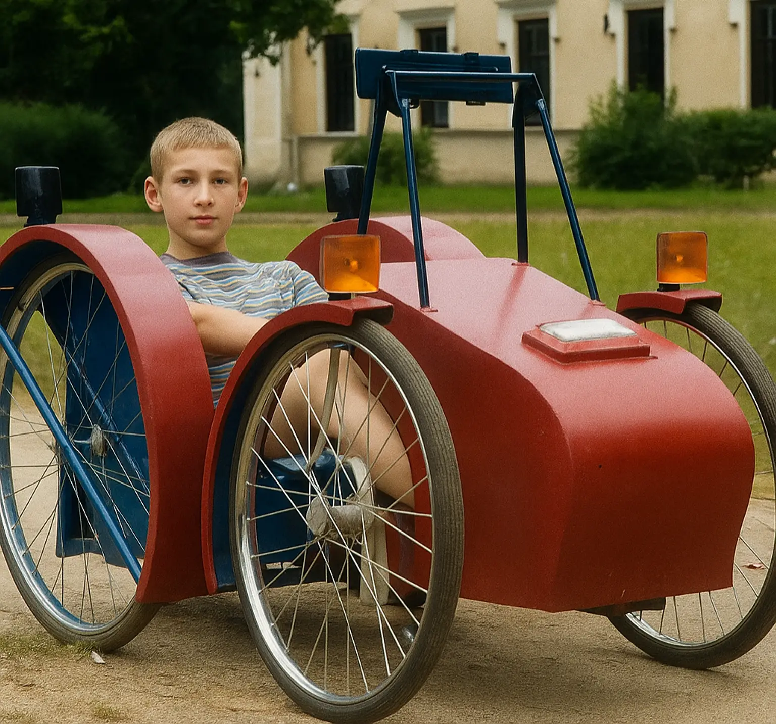 WALKING Electric velomobile