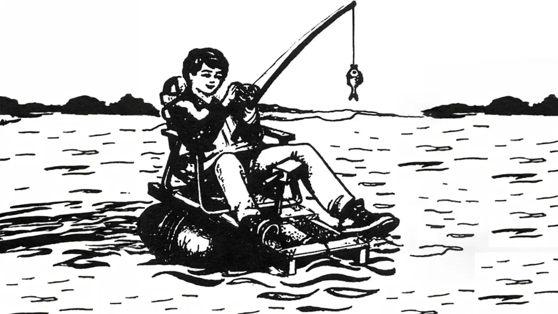 "WATER BEETLE" - A FISHERMAN'S BOAT