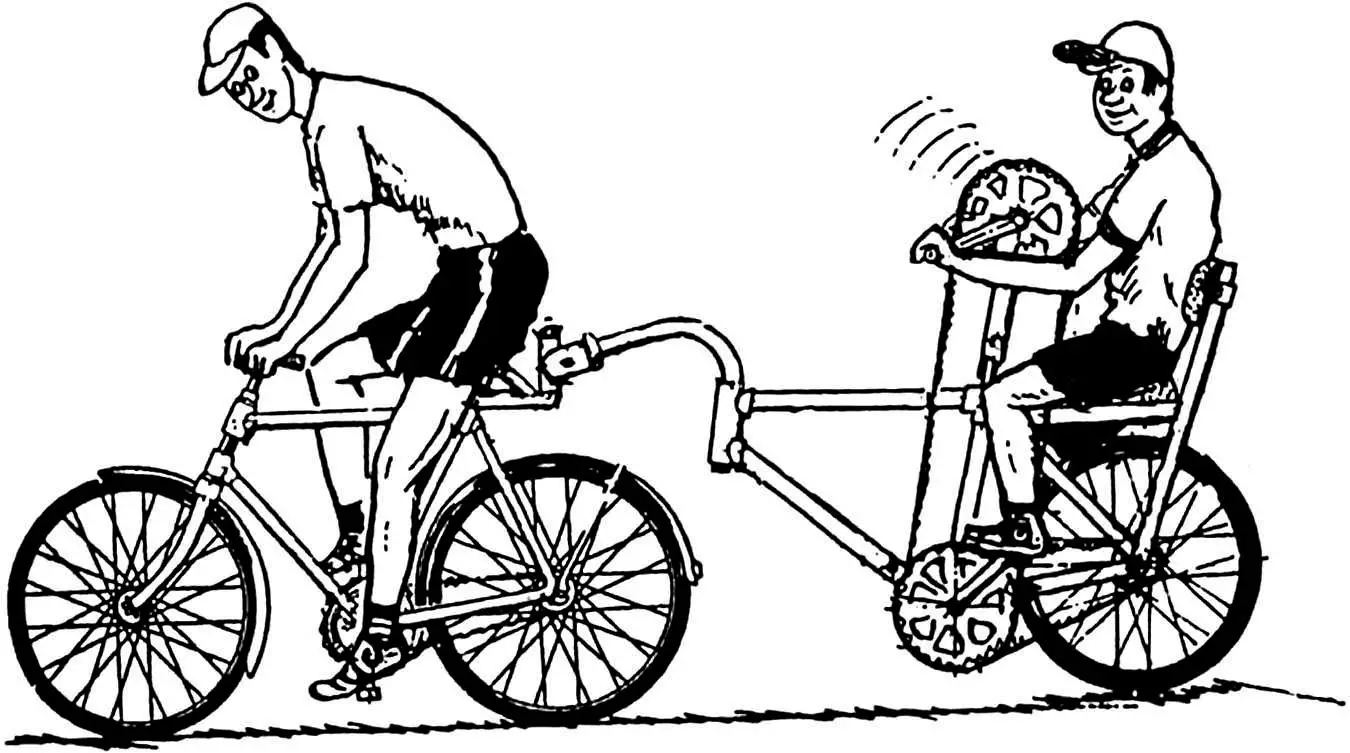 BICYCLE TRAILER? TANDEM!
