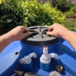 Automatic summer shower