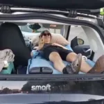 Camping in Smart Fortwo 451