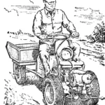 With a scooter engine