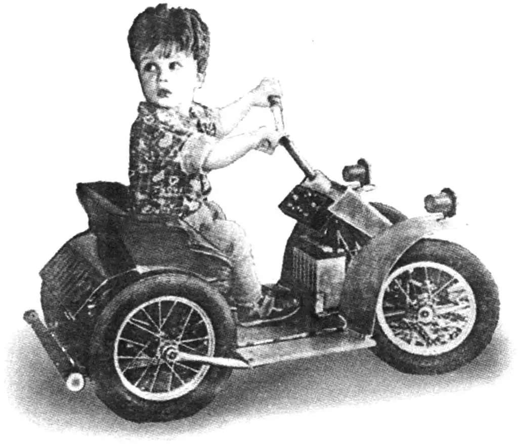 An Electric Cart for My Grandson