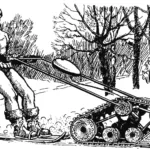 TRACK AROUND THE ENGINE