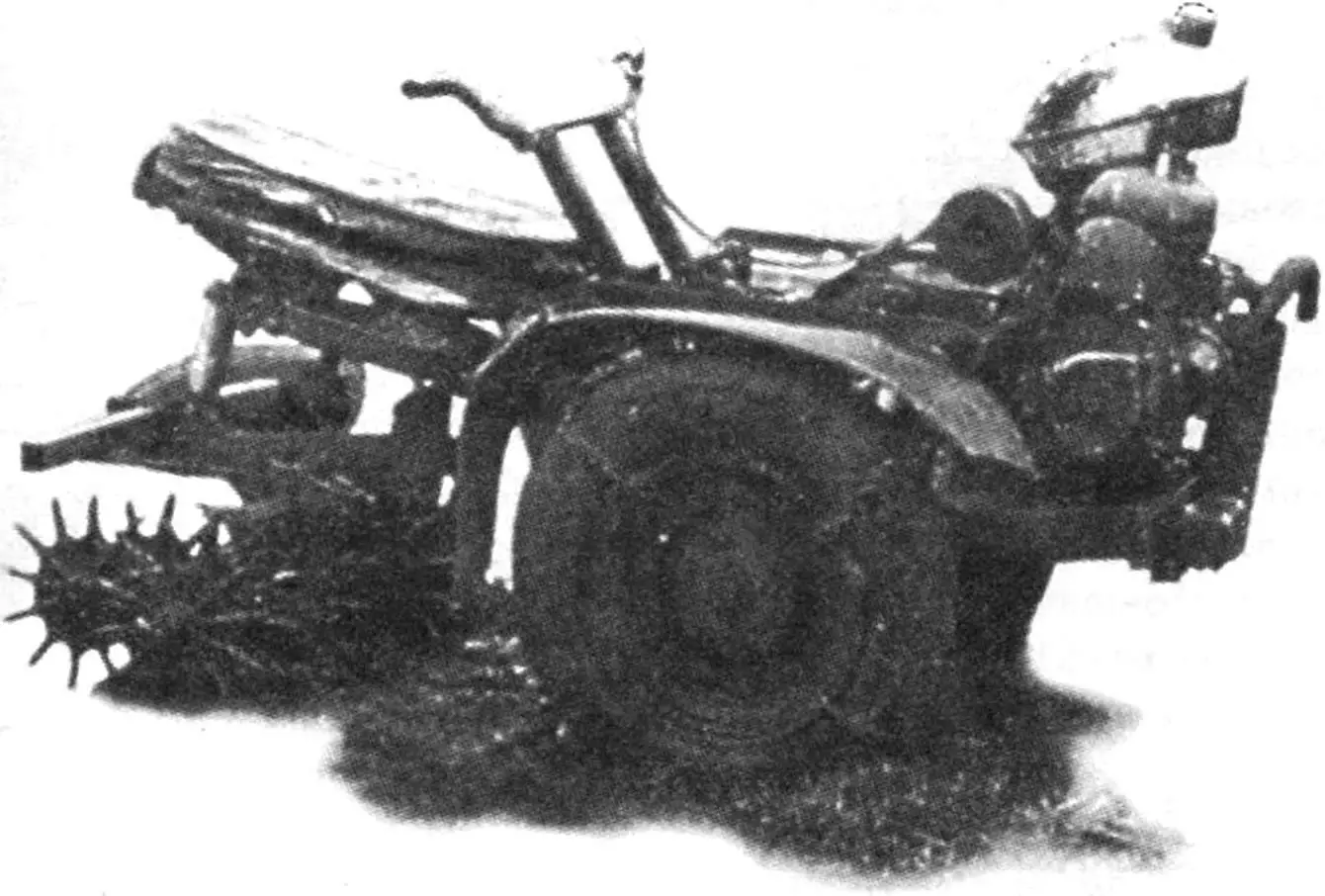 THE “PONY” PLOWS AND HAULS
