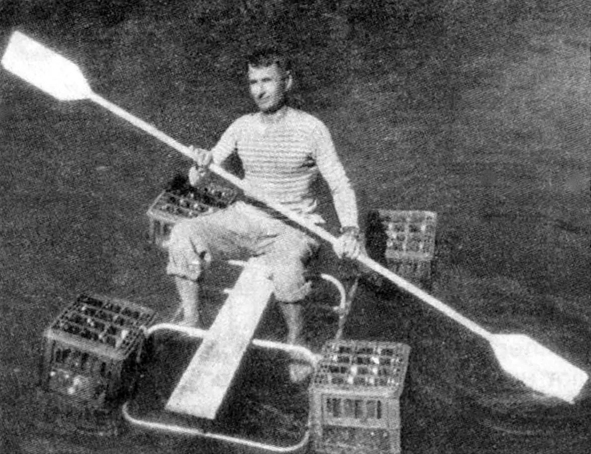 FLOATS ON… A FOLDING COT