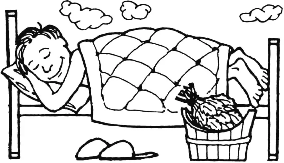 SAUNA UNDER… A BLANKET