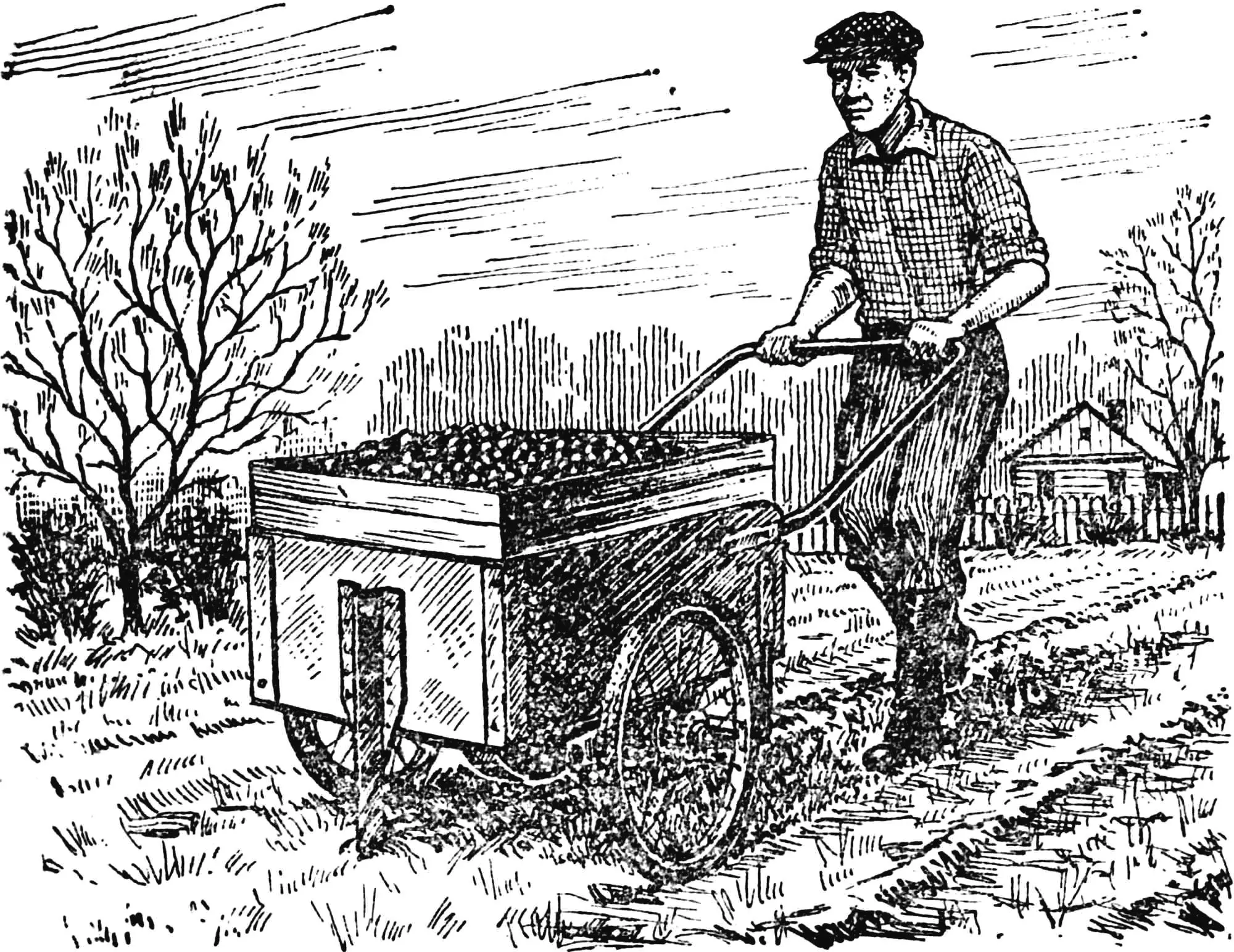 The cart changes its profession