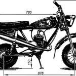 Motorcycle in the trunk