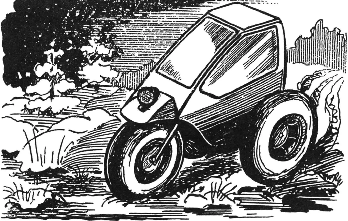 ACROSS SWAMP AND SNOW