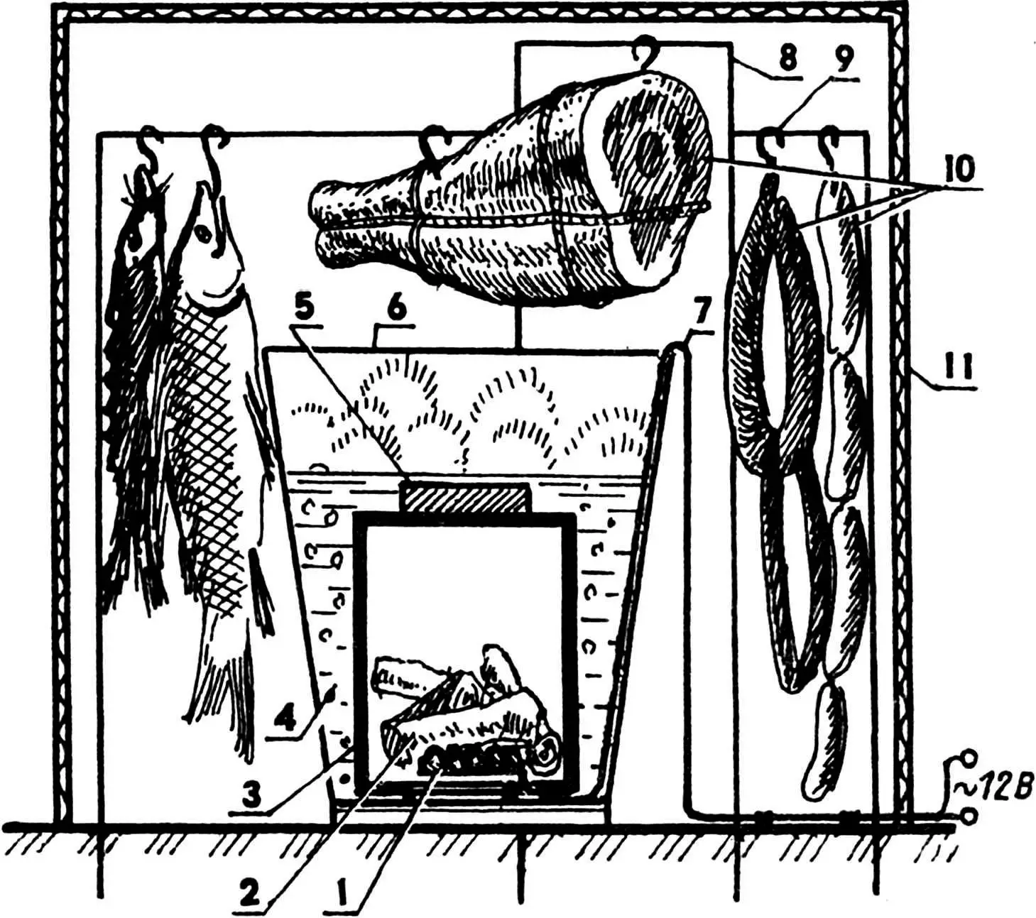 SMOKE, LITTLE AND BIG FISH!