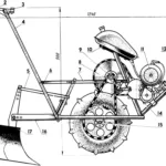 FOLDING POWER TILLER