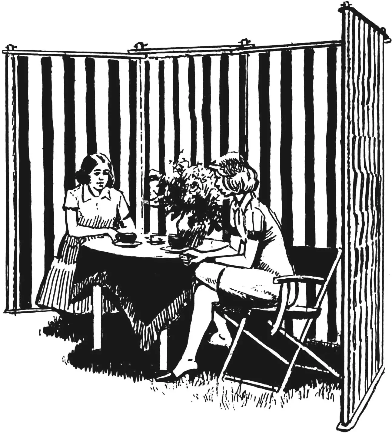 SCREEN AS A GAZEBO AND MORE