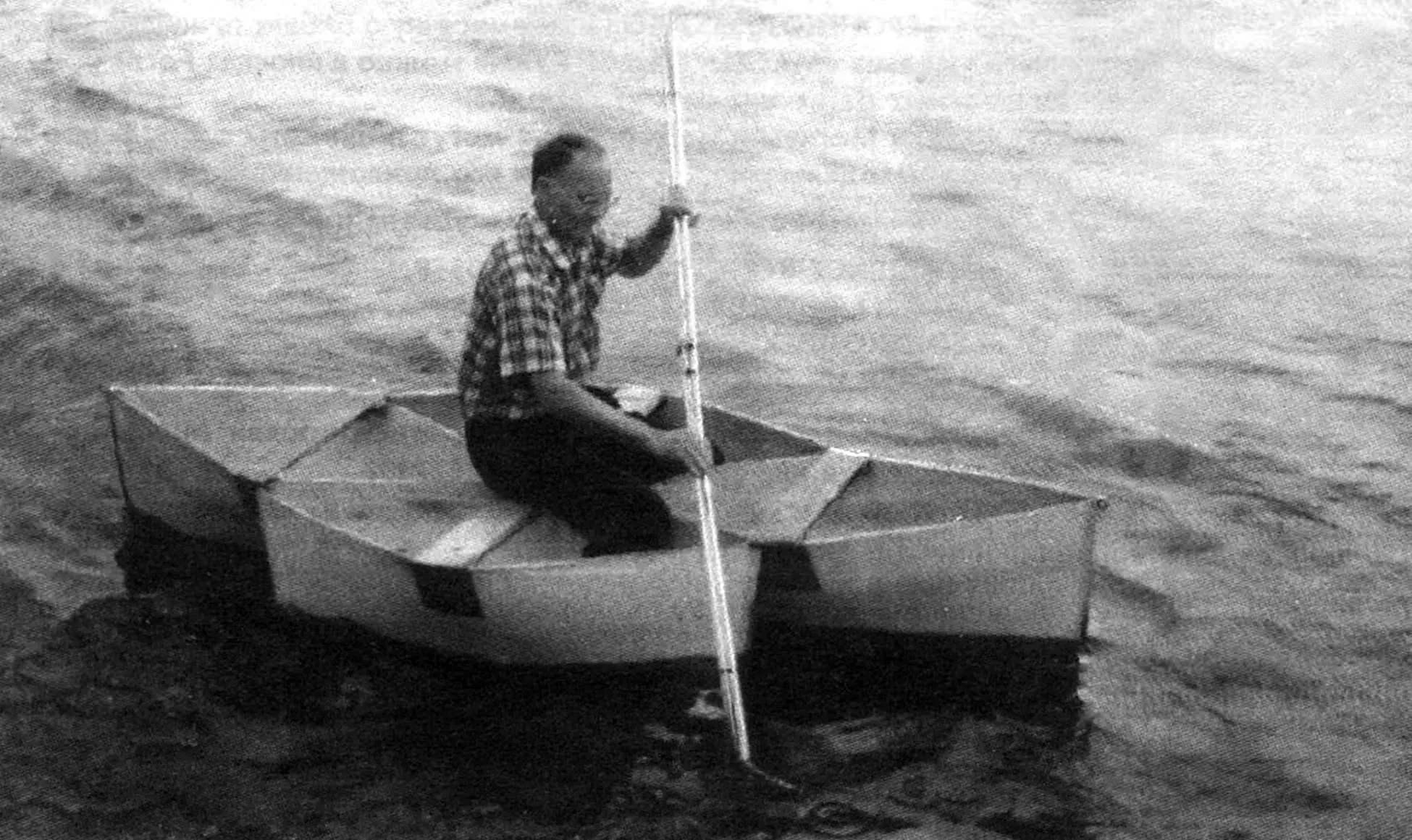 TRIMARAN MADE OF… FOUR BOATS