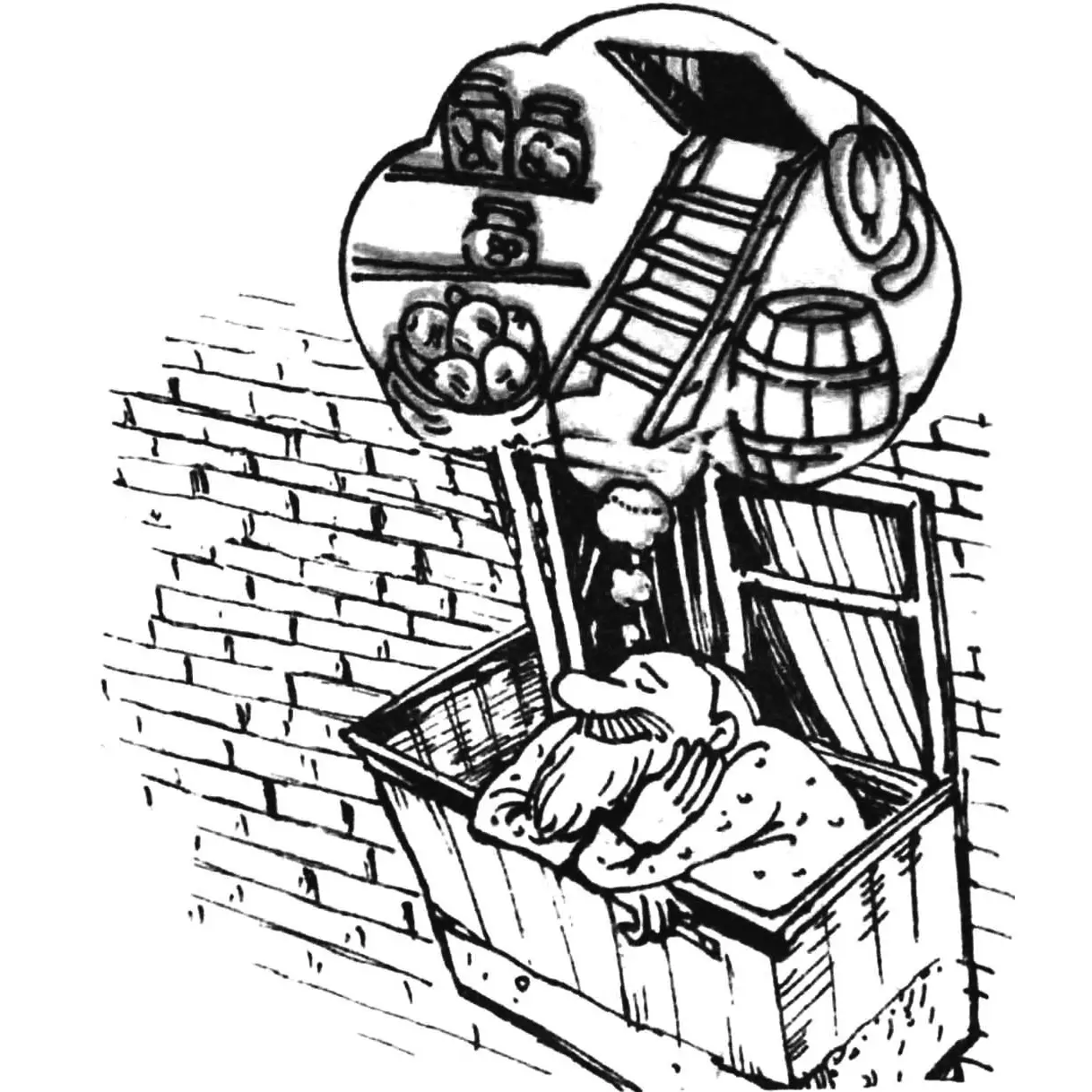 IN THE FRIDGE — 0°C!