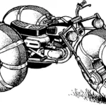 Pneumatic vehicle “Losharik”