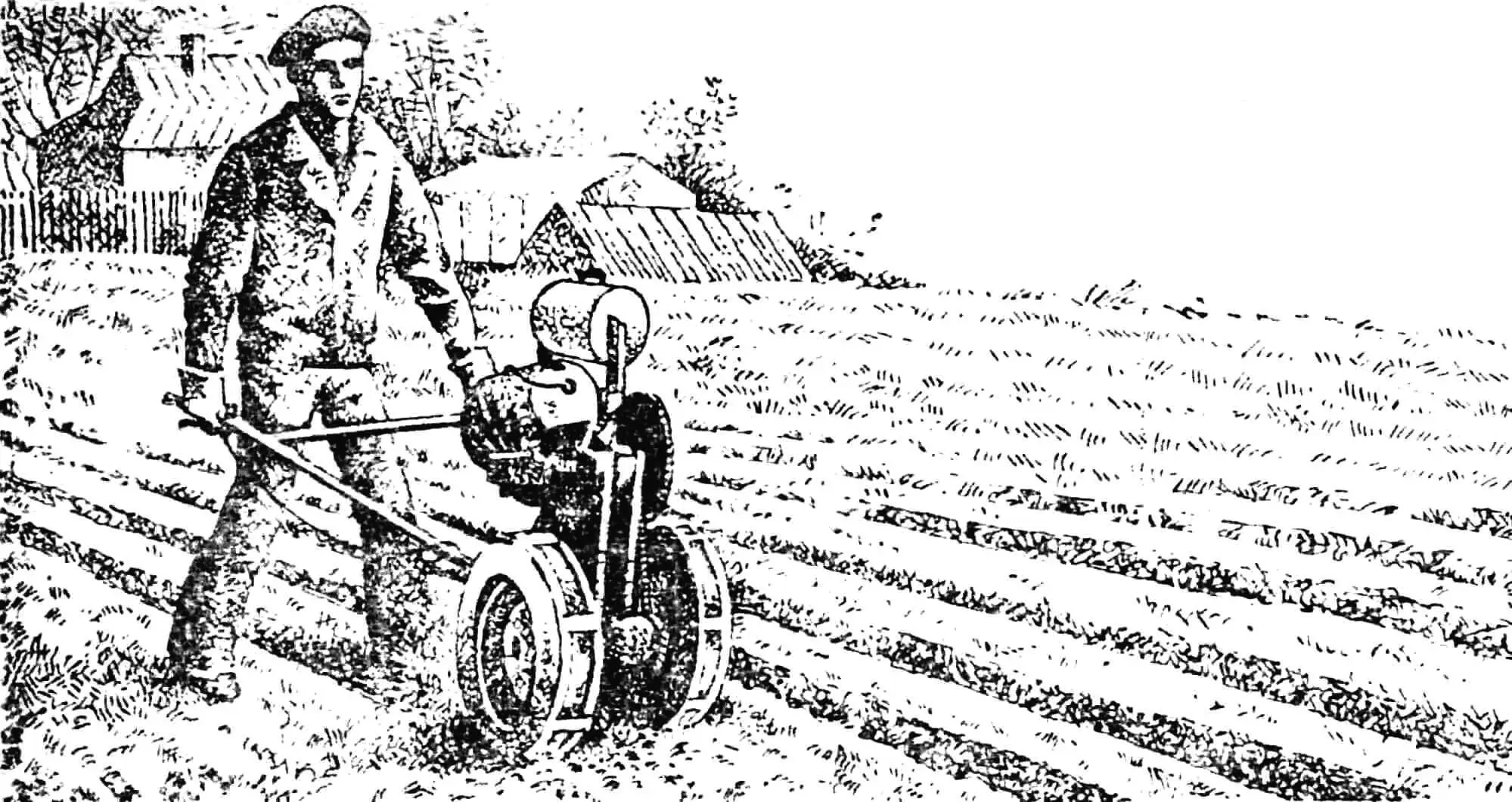 Vyatich Walk-Behind Tractor: Ilyichev DIY Build Guide