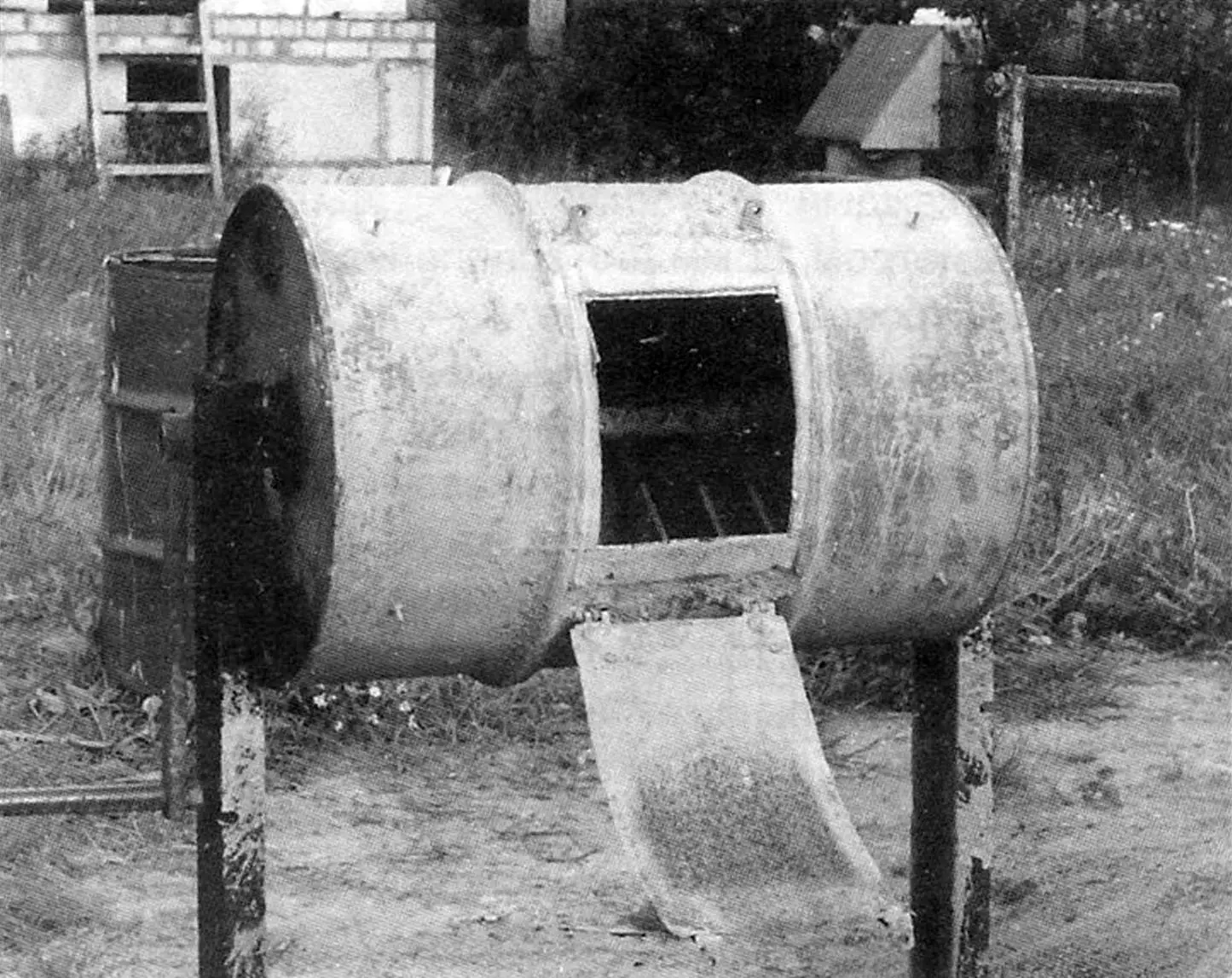 DIY Manual Concrete Mixer: Build from 200L Barrel