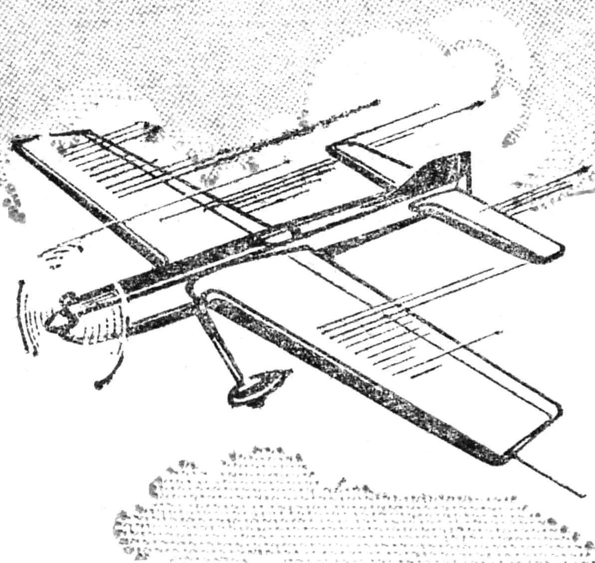 F2B Control-Line Aerobatic Model: Čech Design