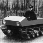 Tracked micro all-terrain vehicle