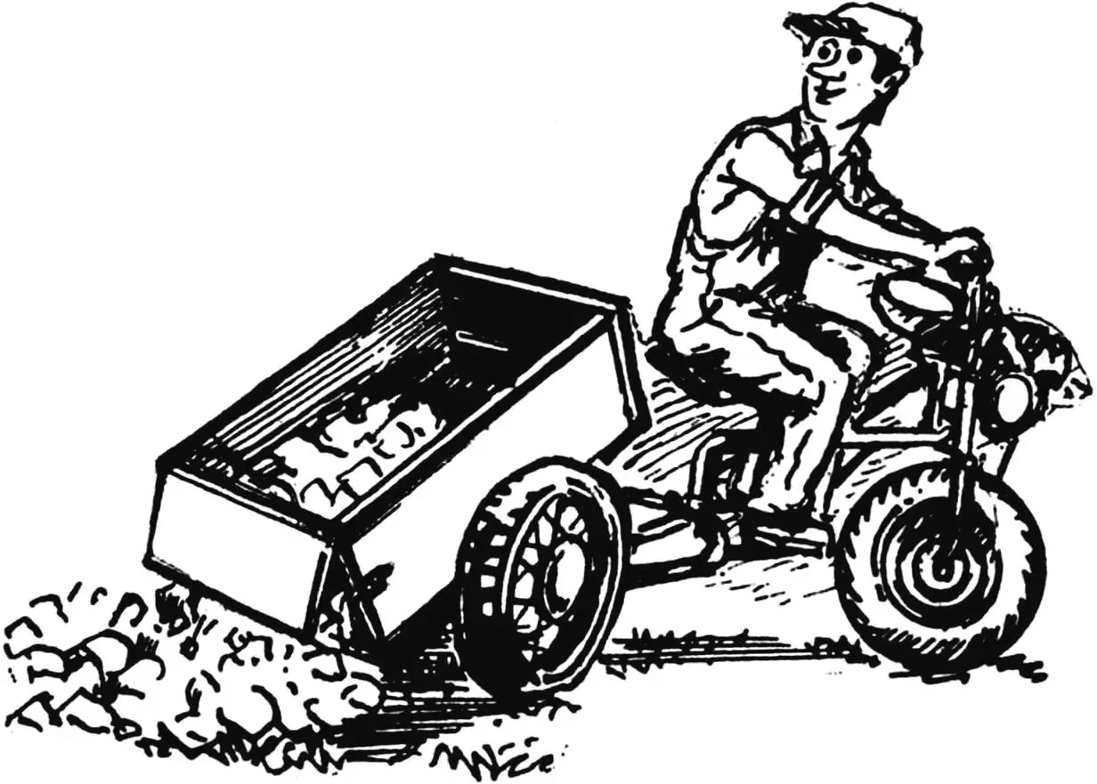 Homemade Motoblock Dump Truck: Modifications & Design