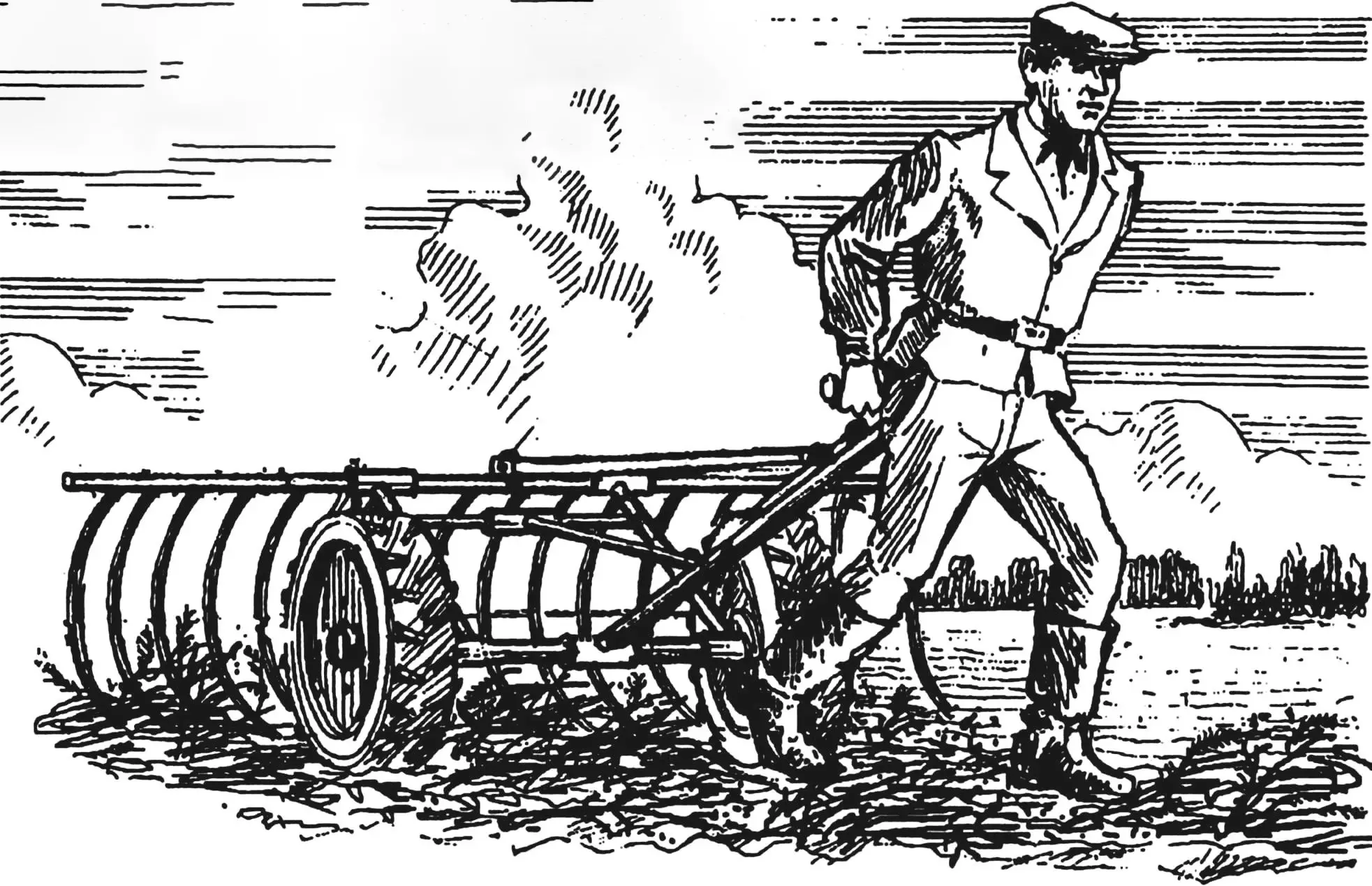 DIY Wheel Rakes for Hay Collection: Instructions