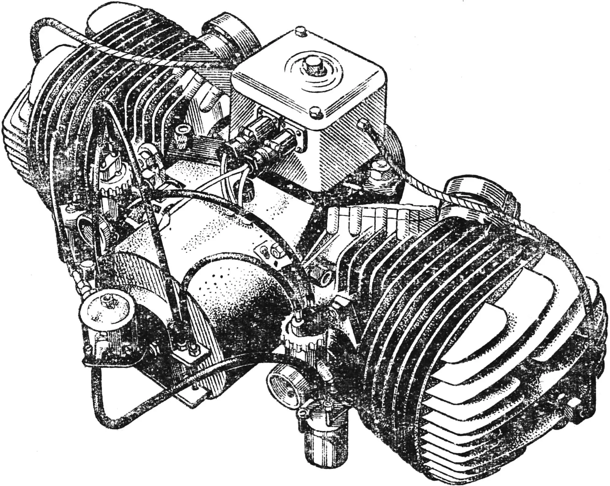 Fig. 1. Duplicate IZh engine by A. Antipin.