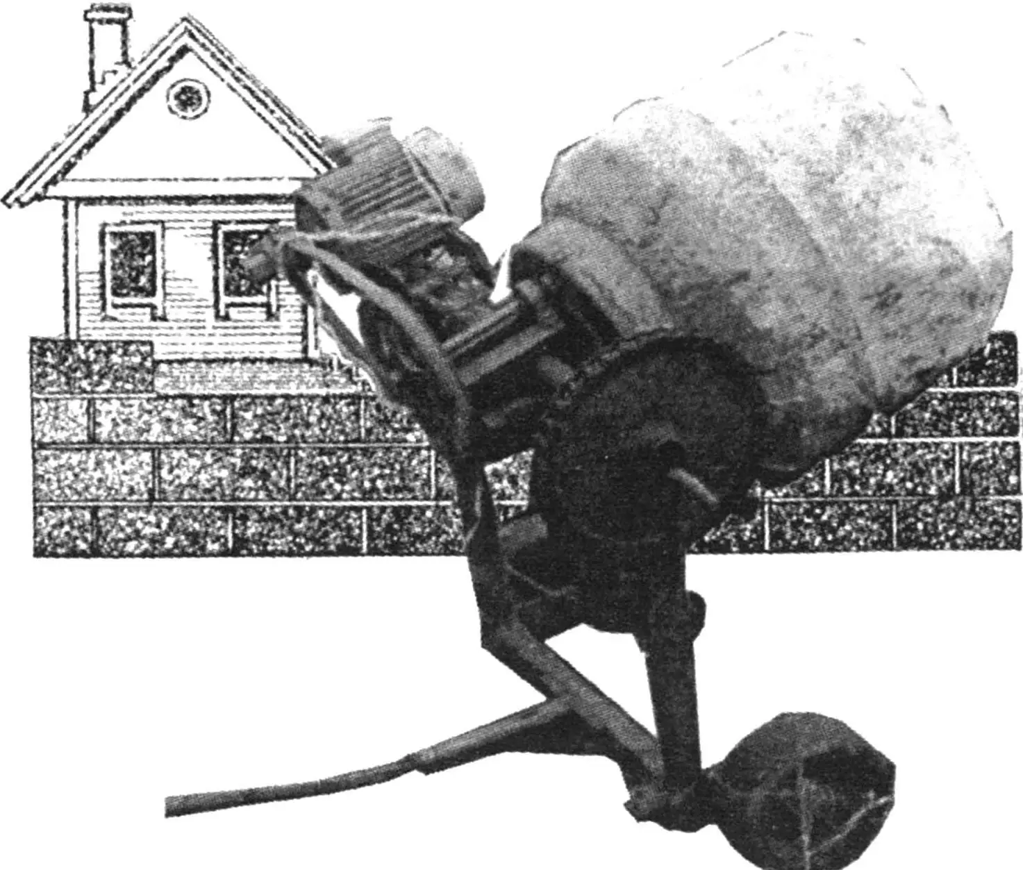 Homemade Concrete Mixer: DIY Build From Scrap Parts | 250L