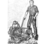 Siberian single-wheel