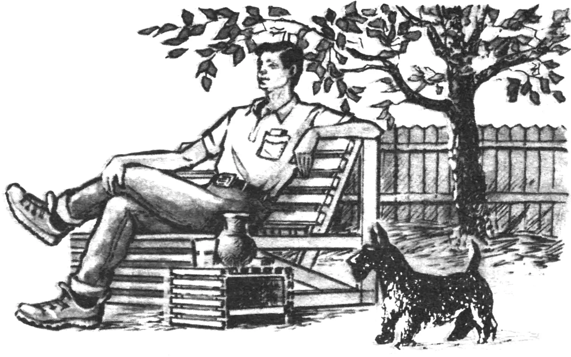 Cottage Furniture Set DIY from 20×30 mm Slats — Plans