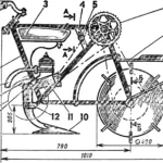 Motor cultivator “Mukhach”