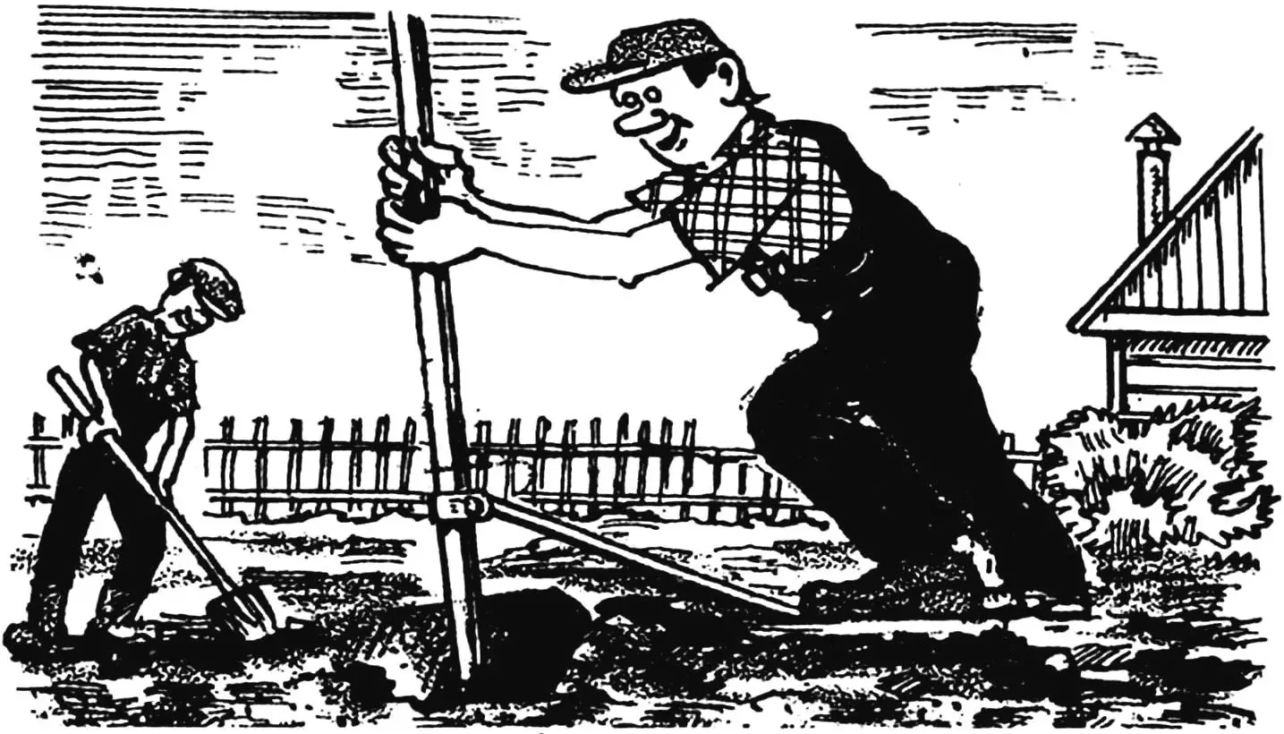 Shovel-Plow DIY: Soil Tillage Tool That Eases Back Strain