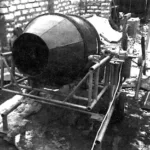 Detachable concrete mixer