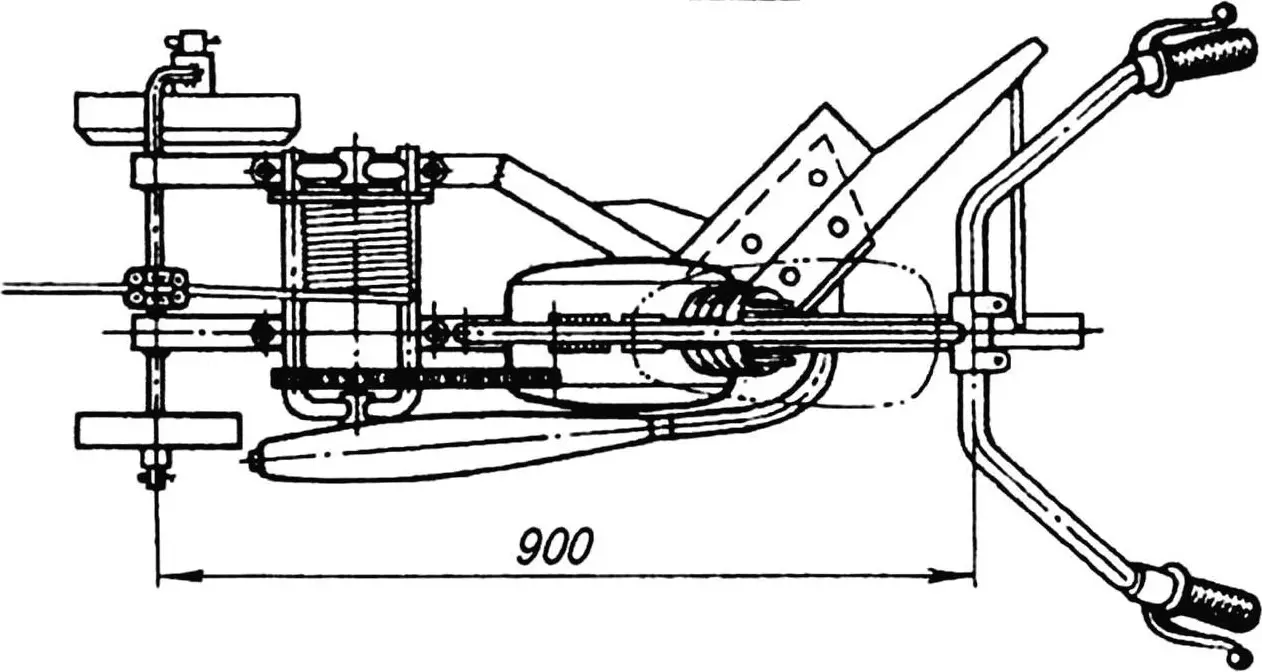 Self-Propelled Motor Plow with Winch: Build Your Own