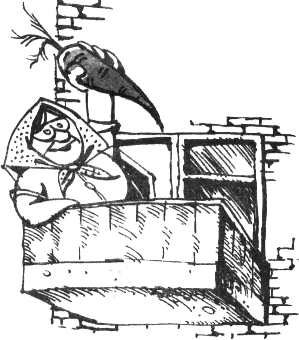 Balcony cellar: DIY vegetable and fruit storage (mini-storage)