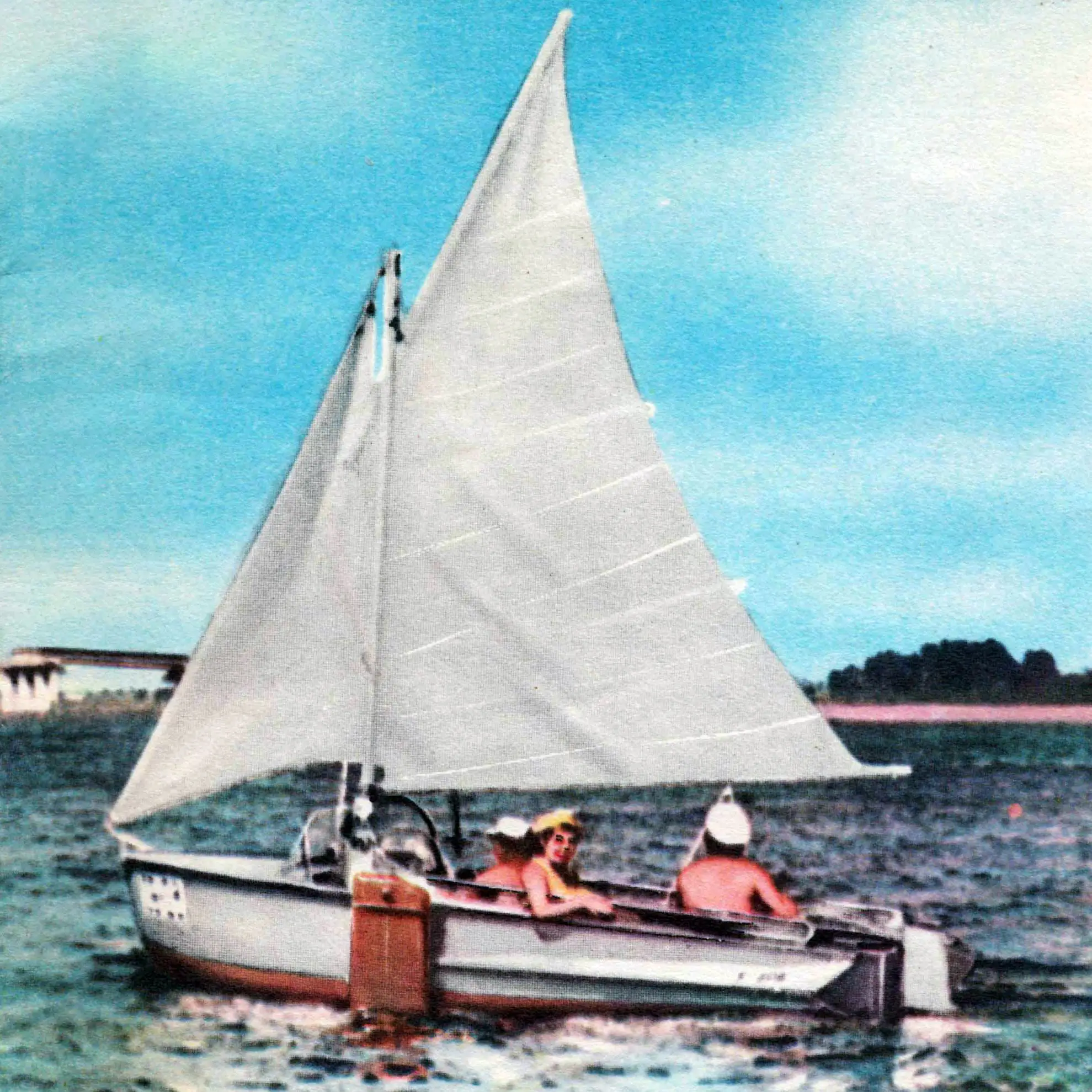 Yuzhanka Motorboat to Sail: DIY Rig, Centerboards, Plans