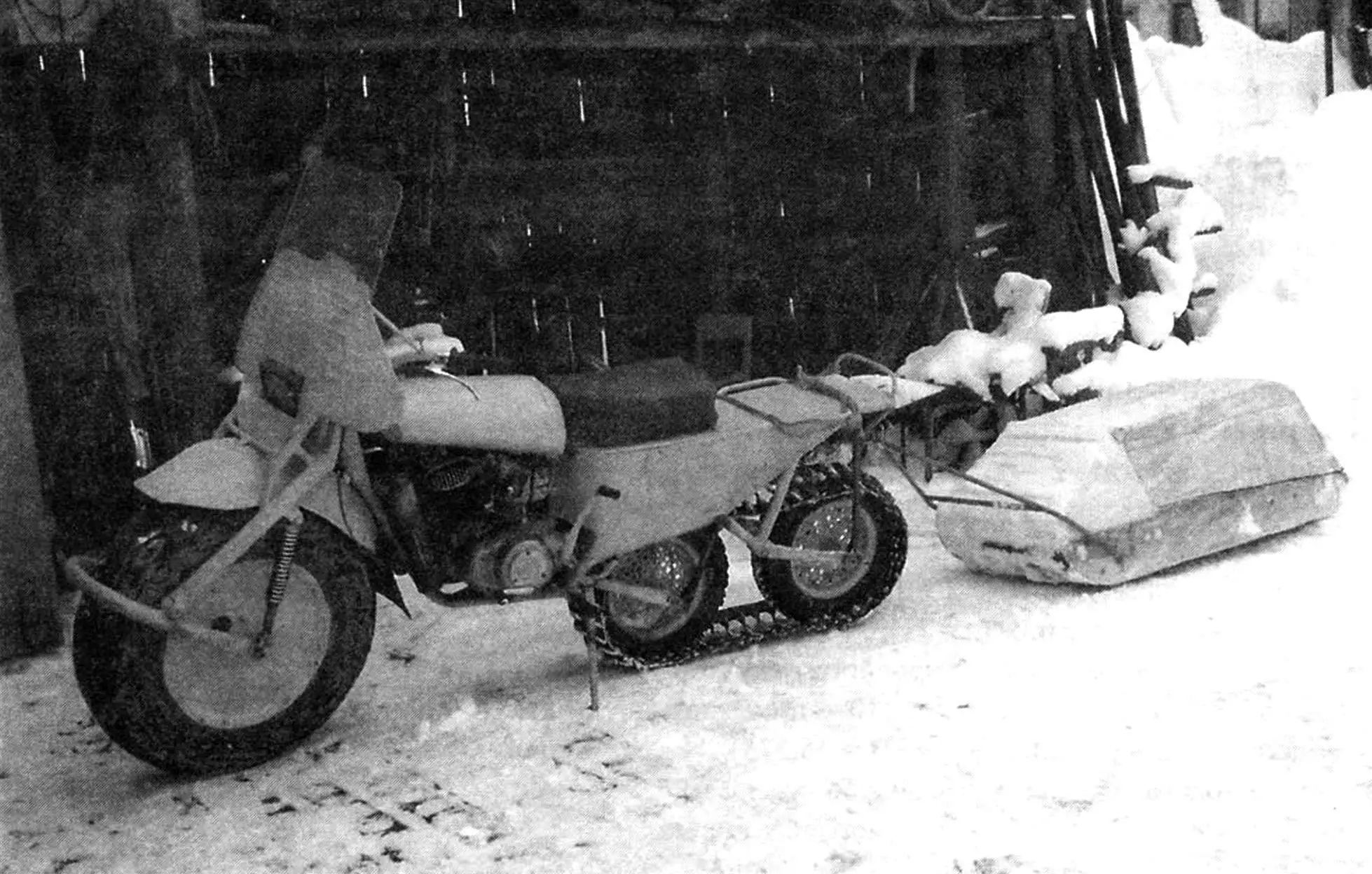 Half-Track Off-Road Motorcycle: DIY Build Guide