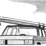 An all-season luggage rack