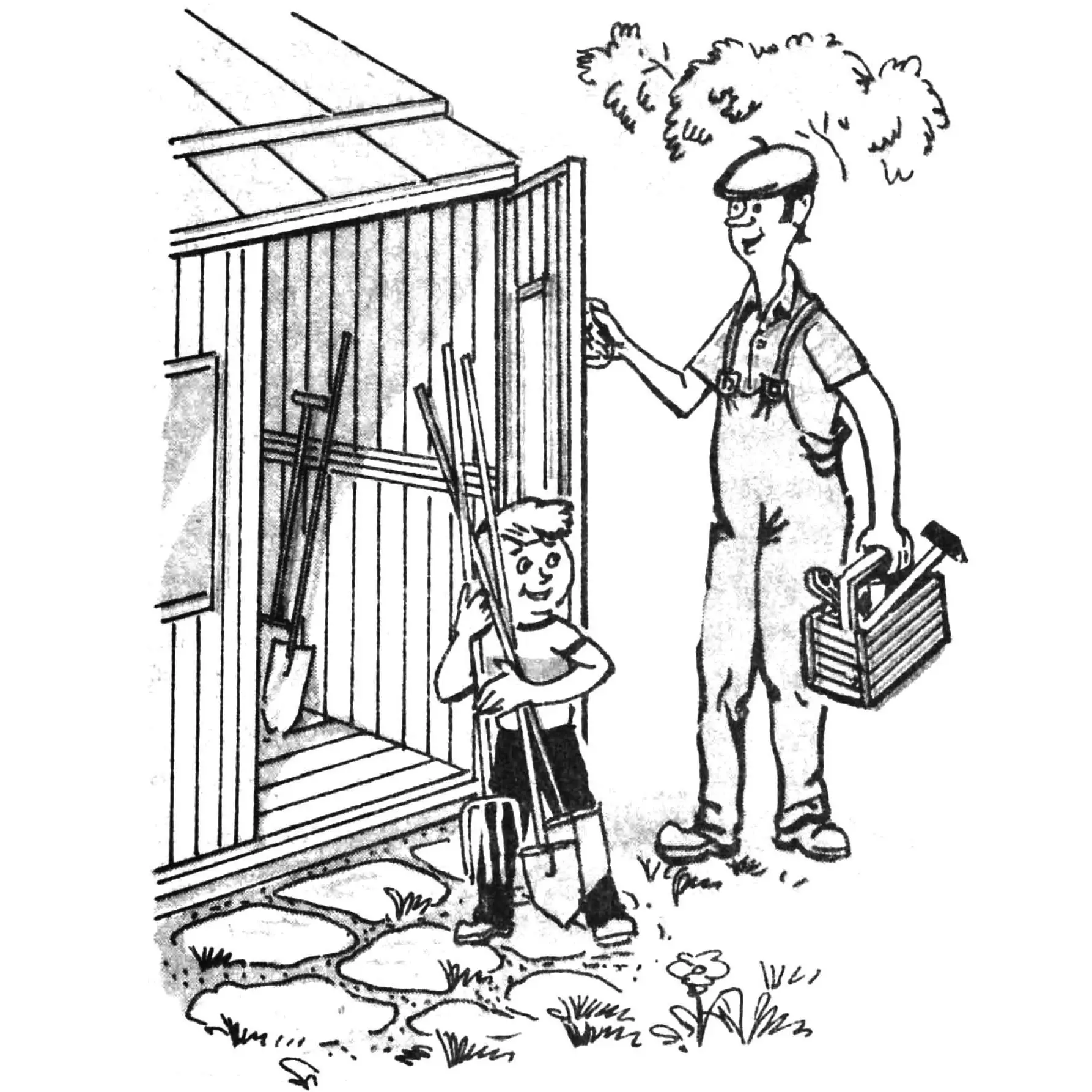 Folding Utility Block Extension: Design and Construction