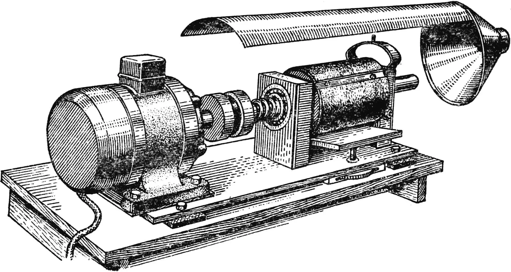 DIY Drum Wood Sander for Hobby Workshops