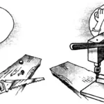 Drill press made from… boards