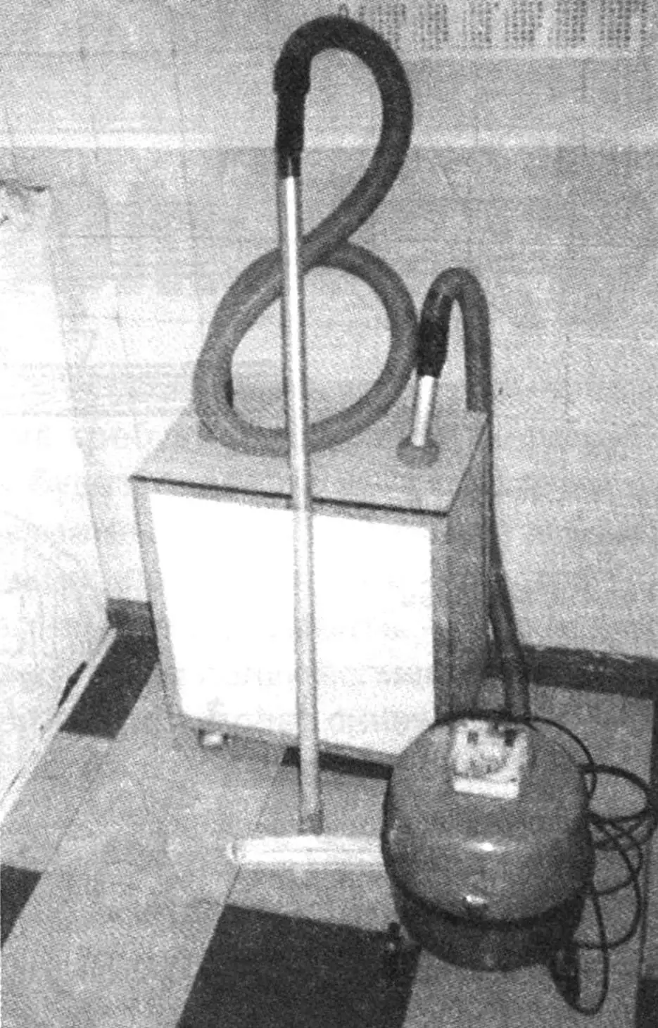 Maxi Workshop Vacuum: External Dust Collector and Filtration